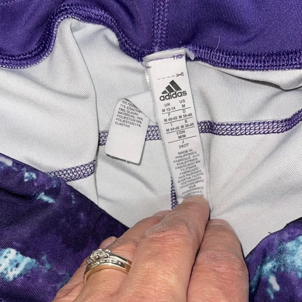 Adidas Climacool Purple leggings - Picture 5 of 5